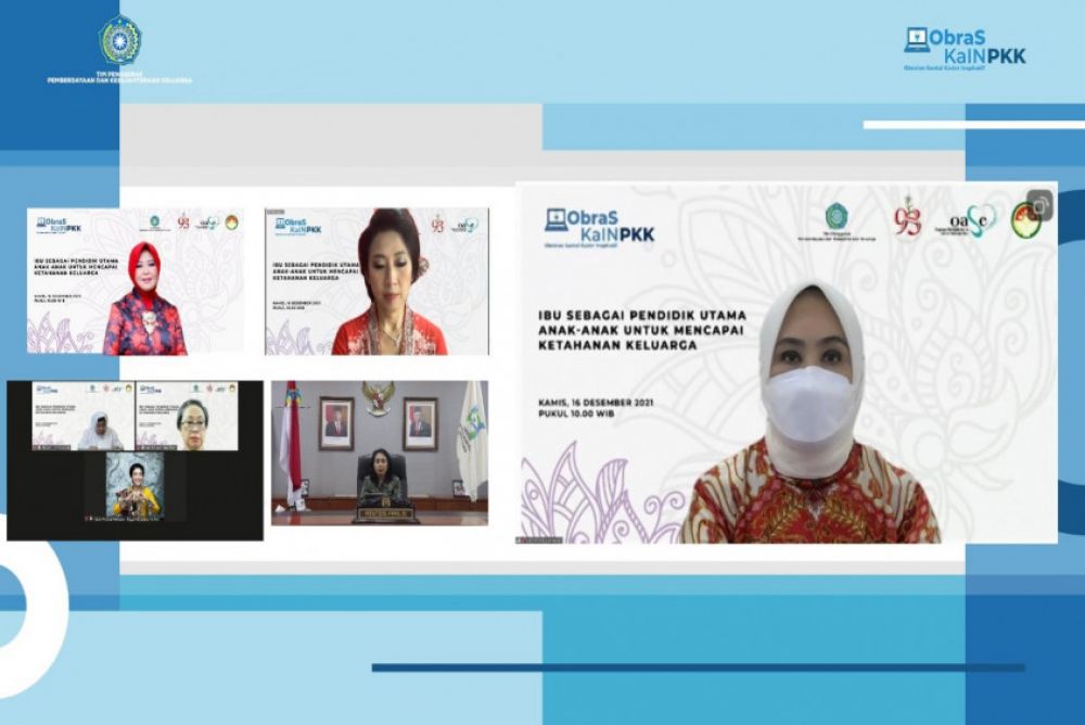 Obras Kain PKK Bahas Peran Ibu Dalam Ketahanan Keluarga