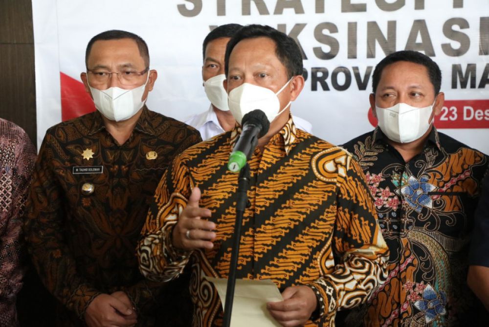 Mendagri Tegaskan 70 Persen Capaian Vaksin Bukan Sekedar Angka