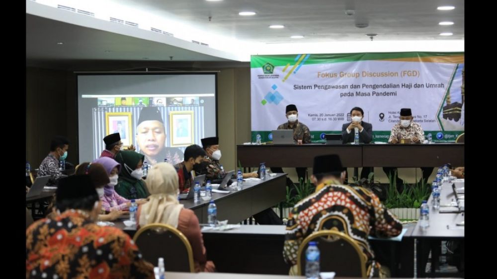 Bahas Pengawasan Pengendalian Umrah Dan Haji Di Musim Pandemi, Kemenag Gelar FGD