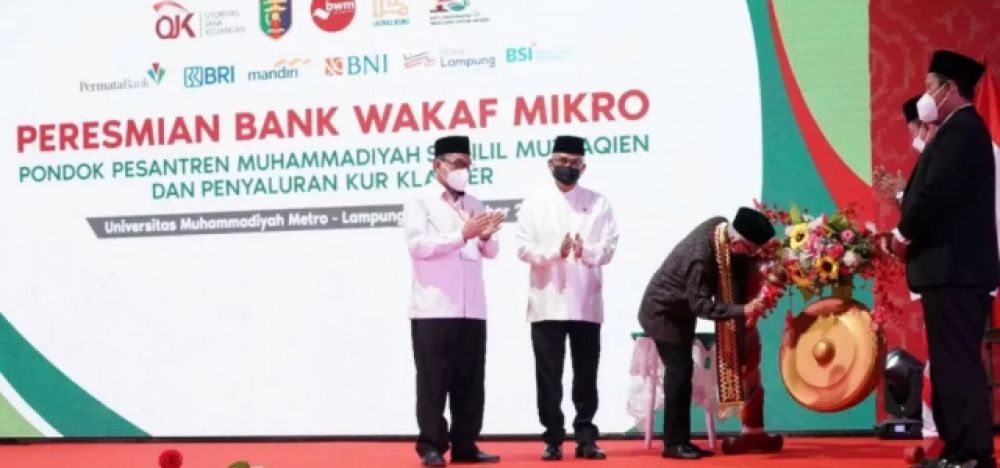 Wapres: Bank Wakaf Mikro Pengungkit Pertumbuhan Ekonomi Masyarakat