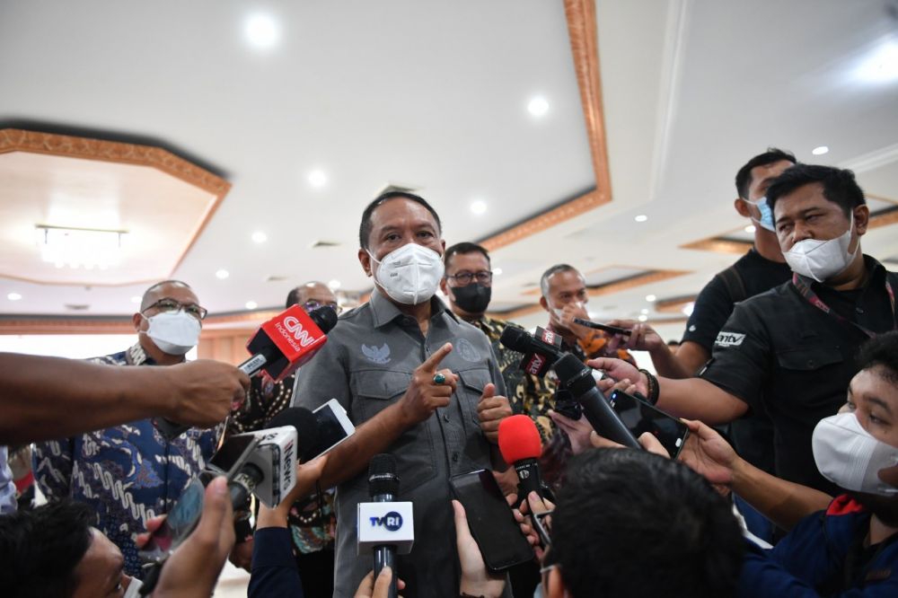 Persiapan FIFA World Cup U-20, Menpora Amali Jamin Kontrak Shin Tae-yong Diperpanjang