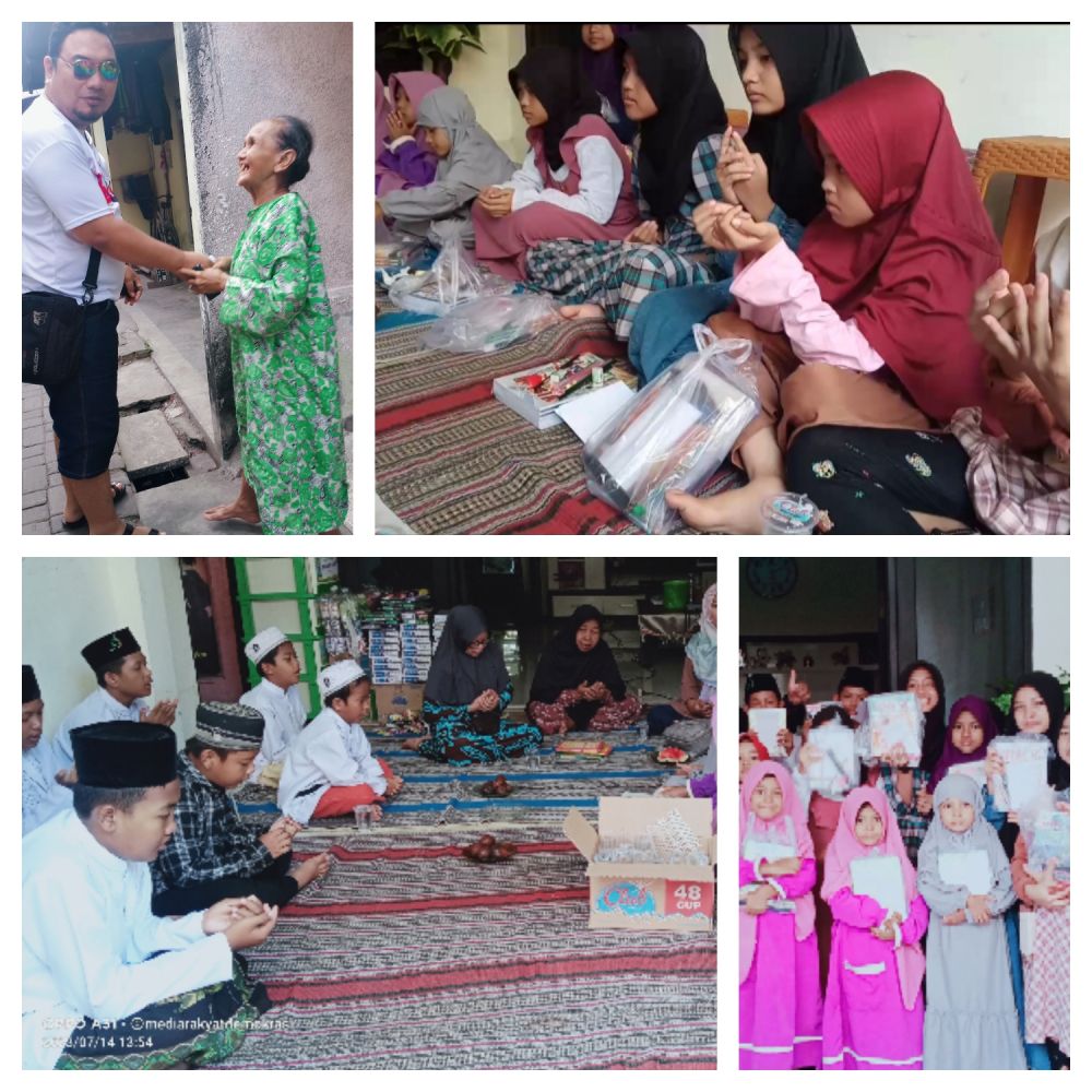 Jum'at Berkah September Ceria, Santuni Yatim Dan Lansia