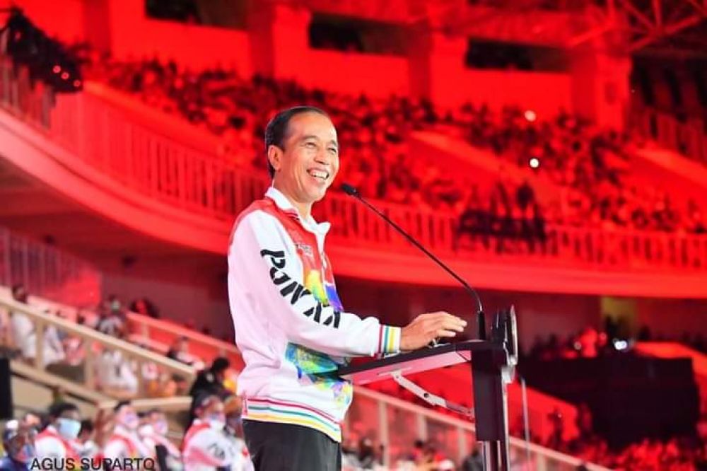 Buka PON XX Di Papua, Jokowi : Yakinlah, Kemajuan Papua Akan Berjalan Semakin Cepat