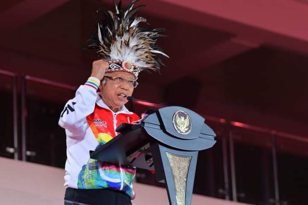 WAPRES: SUKSES PON XX PAPUA BUKTI KUATNYA SOLIDARITAS, SPORTIVITAS, DAN PERSATUAN