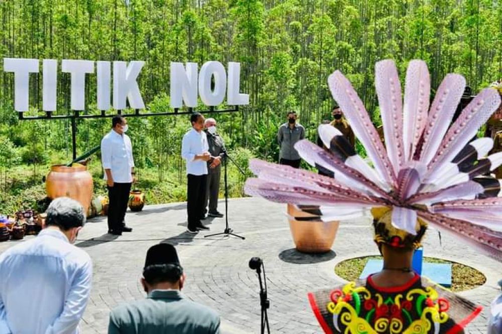 Menyatukan Air Dan Tanah Di IKN Dari Seluruh Wilayah Adalah Bentuk Ke Bhinekaan