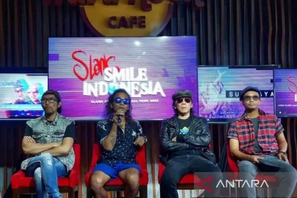 Grub Band Slank Bakal Ajak Bonek Dan Aremania Saling Rangkul Dengan Nonton Konser Mereka Di Surabaya