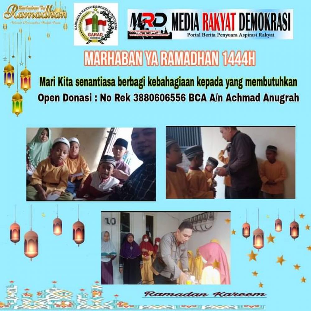 Mari Kita Berbagi Di Bulan Suci Ramadhan, Cek Disini Untuk Berdonasi