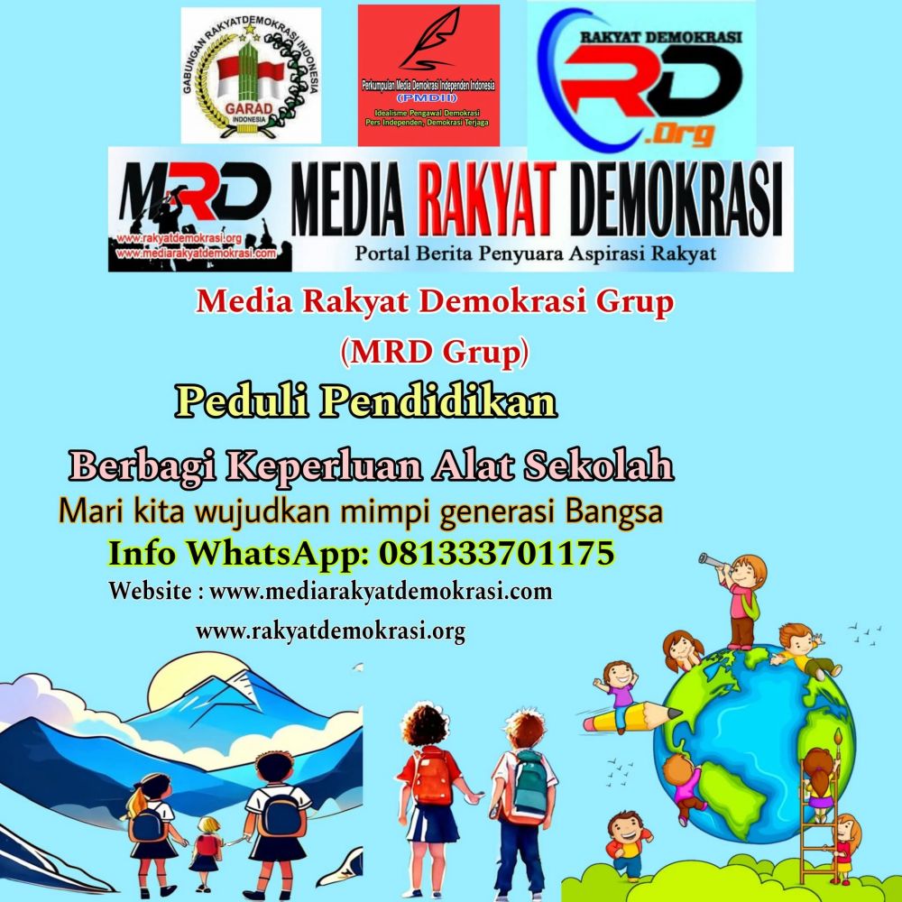 Wujud Kepedulian Pendidikan Generasi Bangsa, MRD Grup Ajak Stakeholder Berbagi Keperluan Alat Sekolah