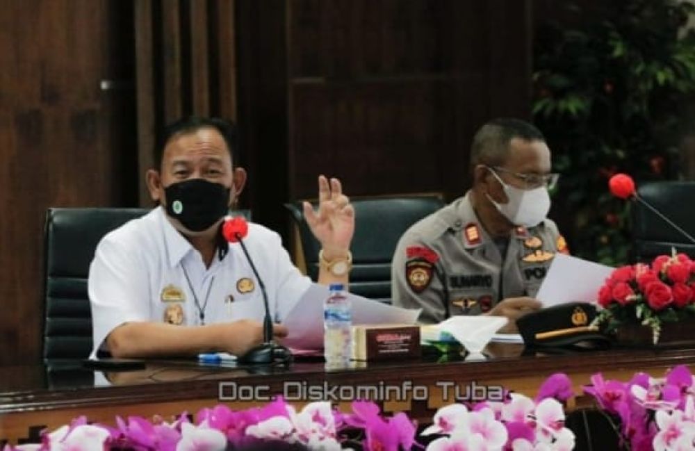 Sekda Tulang Bawang Wakili Bupati, Pimpin Rapat Persiapan HUT Kabupaten Tulang Bawang Ke-25 Tahun