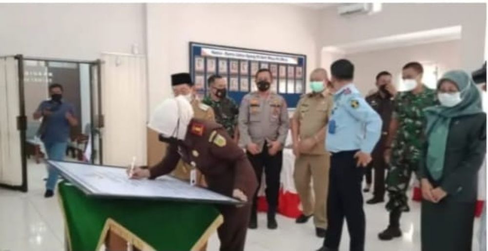 Kejari Tulang Bawang Canangkan Zona Interigtas