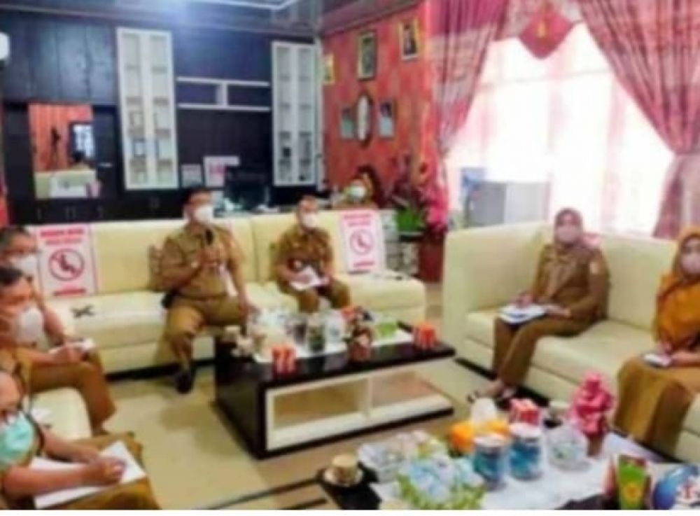 Demam Berdarah Meningkat, Kadinkes Tulang Bawang Gelar Rapat Melalui Zoom