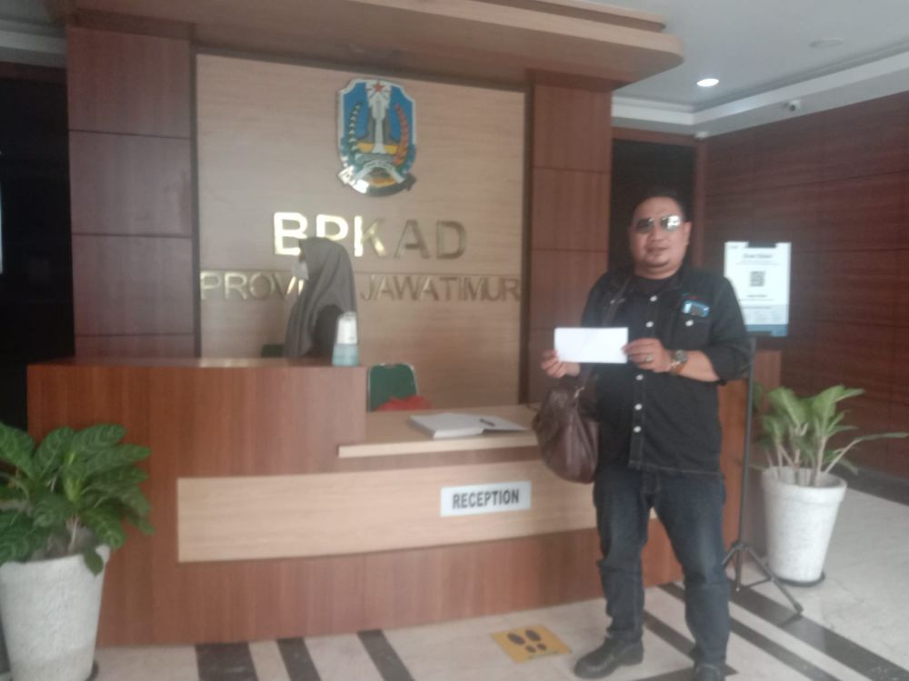 Tanyakan Surat Konfirmasi Pengadaan Pembelanjaan Barang Dan Jasa BPKAD Jatim, Malah Dijawab Maaf Tidak Dapat Berpartisipasi..Wes Angel..Angel..!!