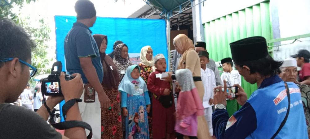 Aksi Peduli Sosial, Keluarga Besar Media Online Libas Malaka Gelar Bakti Sosial Santuni Yatim Dan Dhuafa