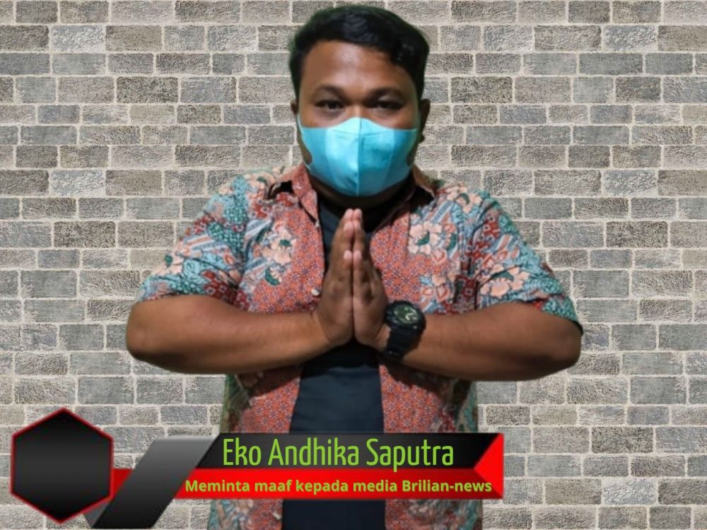 Eko Andhika Minta Maaf Secara Terbuka Kepada Media Brilian-news