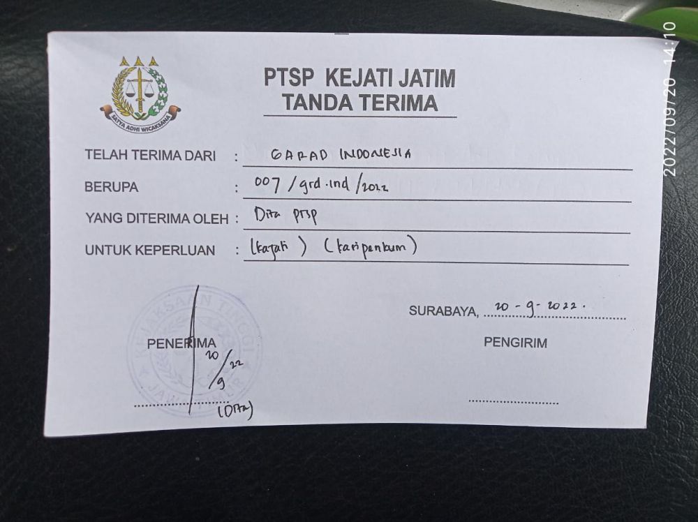 Kasi Penkum Kejati Jatim Di Somasi Kedua Kali, Buntut Persoalan Statemennya Di Media Yang Dianggap Fitnah