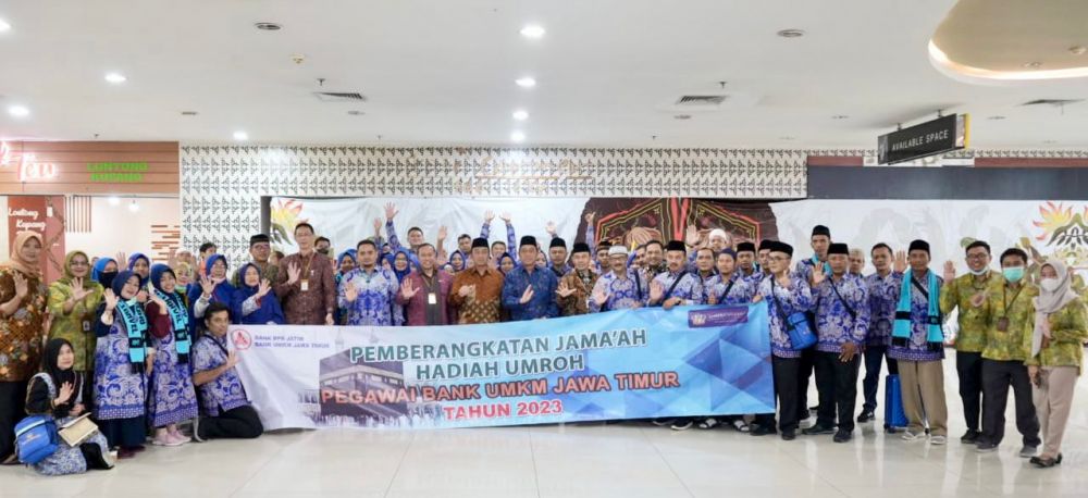 BANK BPR Jatim Berangkatkan 30 Pegawainya Ibadah Umroh Dan Beri Dana Talangan Bagi Nasabah, Buruan Daftarkan Diri..
