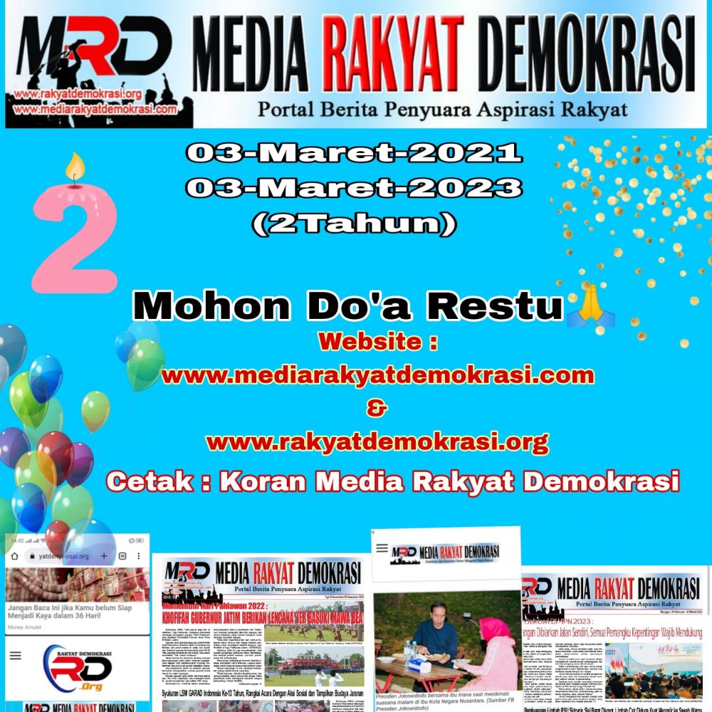 Proposal Terbuka Untuk Acara HUT MRD Ke 2Tahun