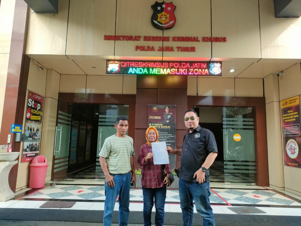 Setahun Lebih Laporannya Ditangani Polresta Sidoarjo Tak Menentu, Pemilik Warung Bibis Laporan Ke Bid Propam Polda Jatim