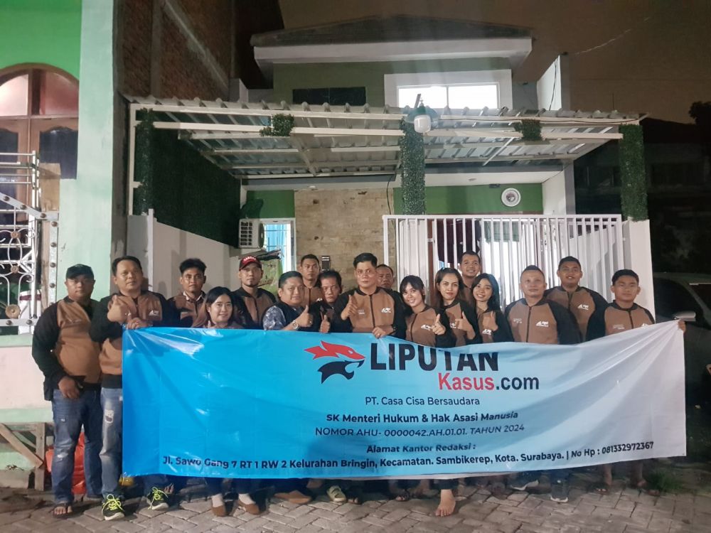 Launching Media Liputankasus.com Dihadiri Sesama Jurnalis, Samsul : Jadi Penyemangat Baru