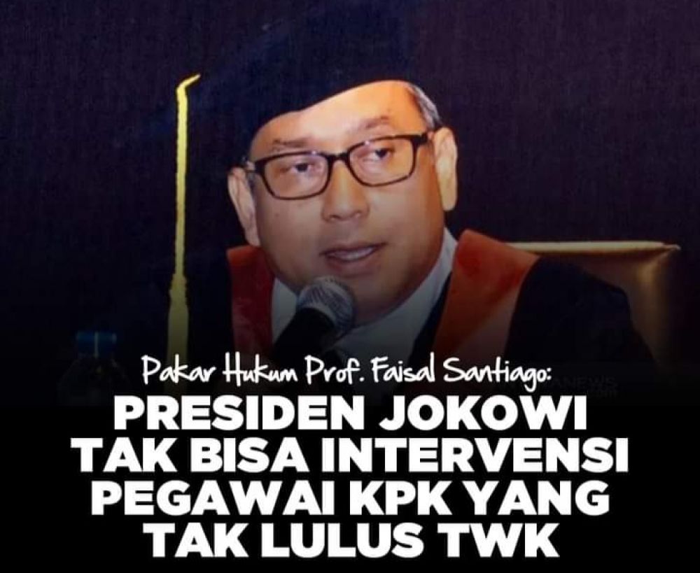 Adanya Ancaman Ke Presiden Terkait 56 Pegawai KPK Yang Tak Lolos TWK, Dinilai Bukan Mencerminkan Budaya Bangsa