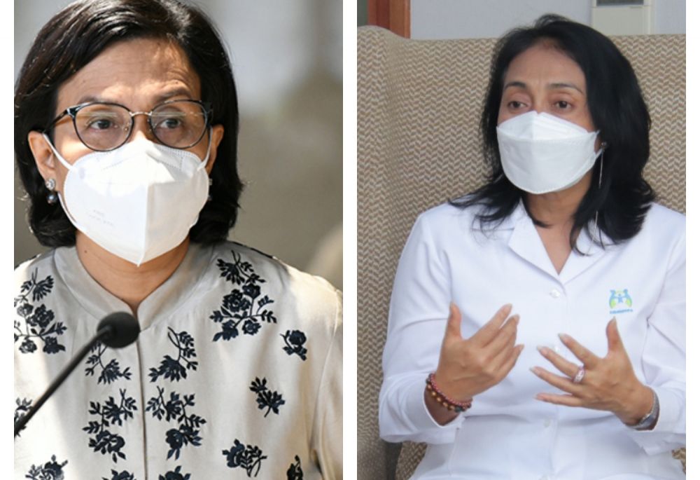 Bintang Puspayoga Bertemu Sri Mulyani, Dua Menteri Perempuan Kabinet Maju. Ini Yang Mereka Bahas...