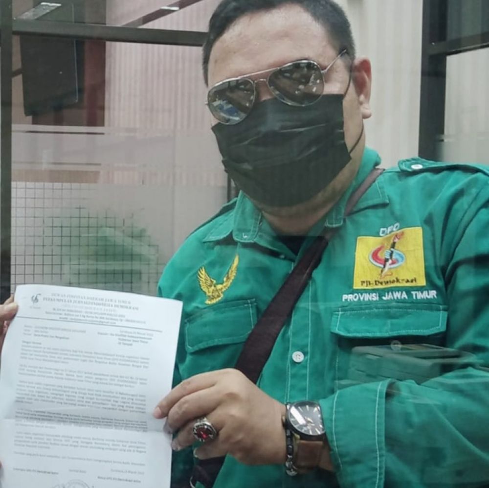 Kirim Surat Pengaduan Untuk Gubernur Tapi Disposisi Surat Ke Instansi Yang Diadukan, Achmad Garad Kritisi Dinas Ke Arsipan Jatim