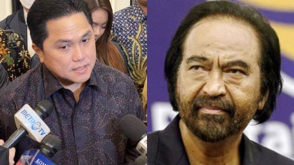 Surya Paloh Panggil Erick Dengan Nama Berbeda, Bikin Menteri BUMN Itu Intropeksi Diri