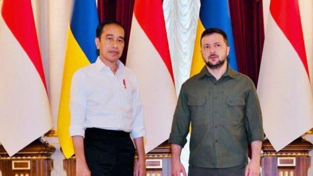 4 Hasil Pertemuan Jokowi Dengan Zelensky, Yang Berhasil Terangkum Media