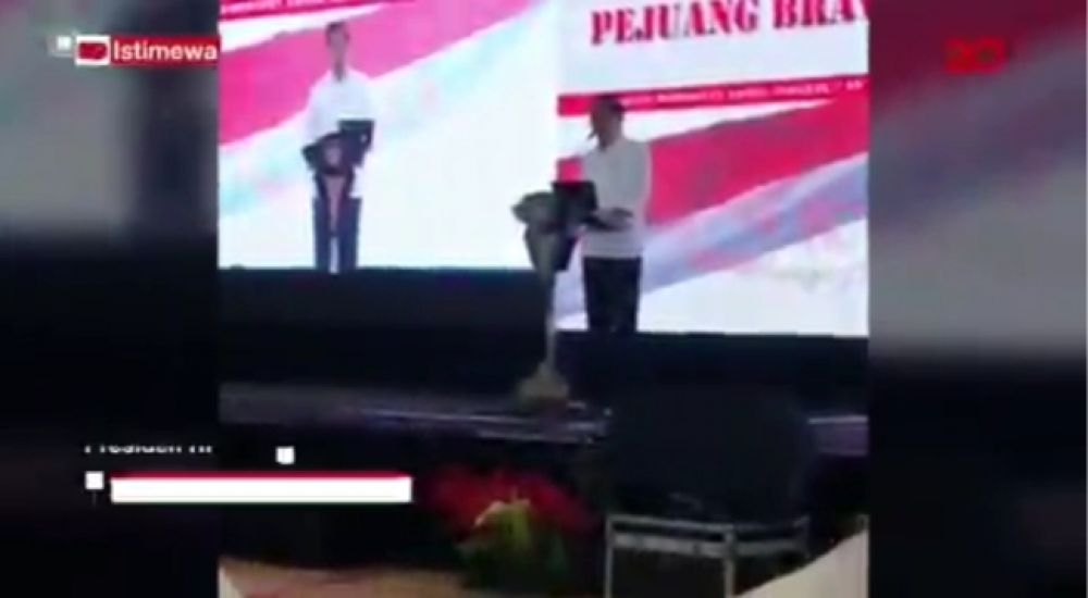 Jokowi Dihadapan Relawan Bravo5, Belum Tentu Yang Elektabilitasnya Tinggi Bisa Maju Capres