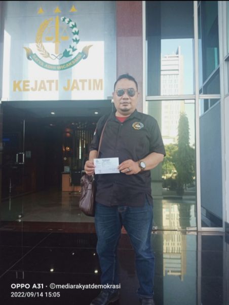 Merasa Dibenturkan Dengan Media Atas Somasinya, LSM GARAD Bakal Laporkan Kasi Penkum Kejati Jatim