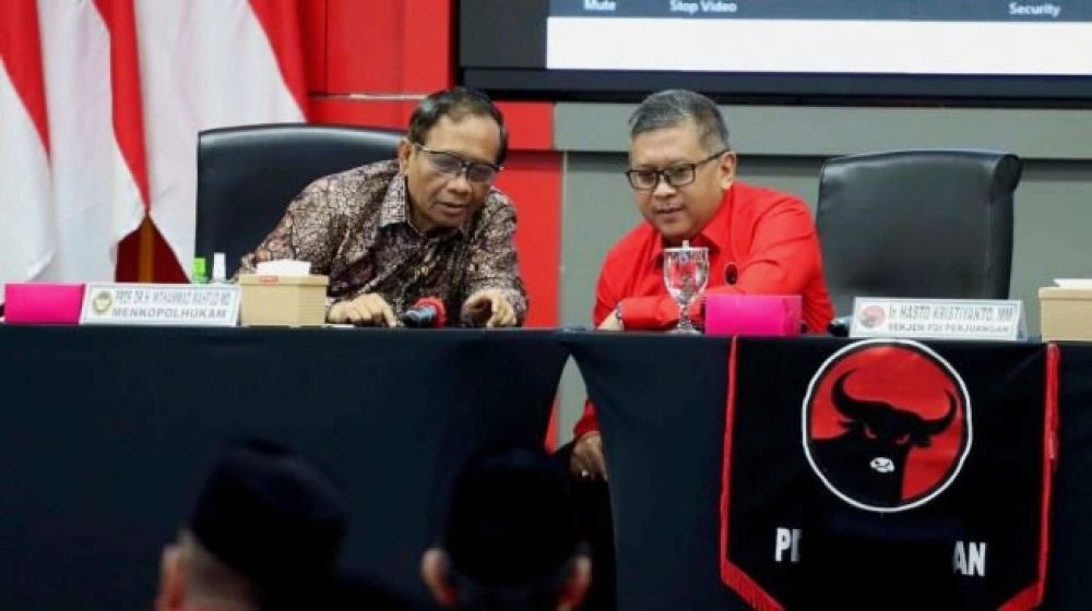 PDIP Usulkan Pileg Dikembalikan Ke Sistem Profosional Tertutup, Mahfud MD : Saya Dukung!