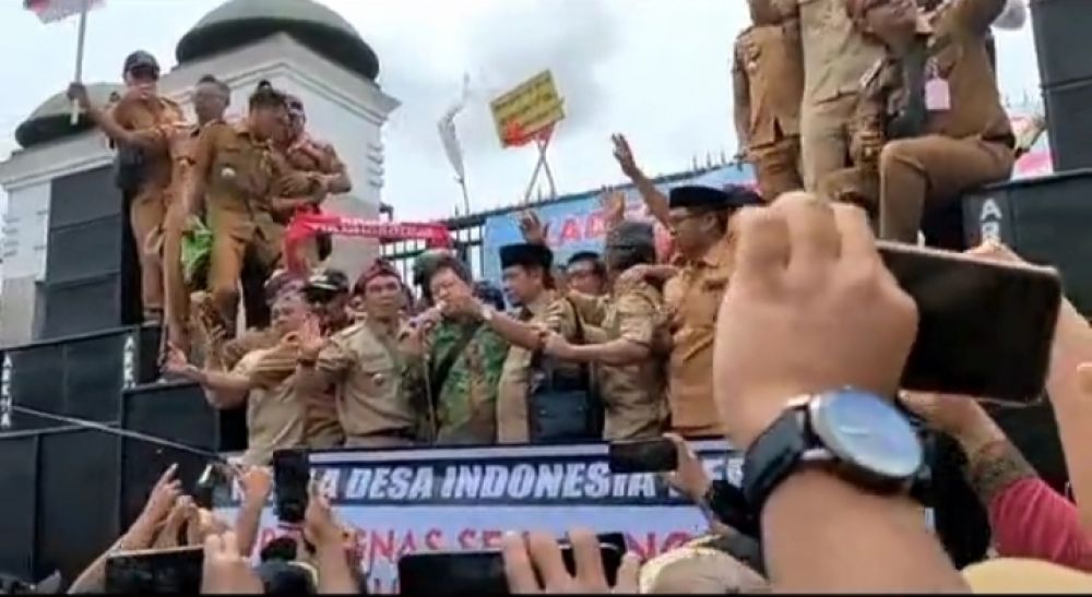 Tuntutan Perpanjangan Masa Jabatan Kades Disetujui 9 Tahun Tapi Ditolak Mahasiswa