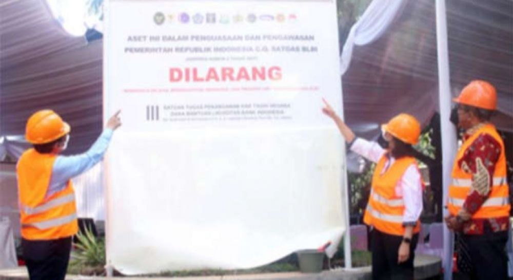 Satgas BLBI Kuasai Aset Tanah Senilai Rp.1Triliun Di Meruya Jakarta Barat