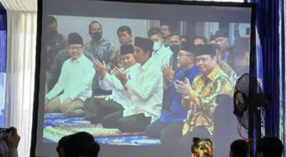 5 Ketum Parpol Berkumpul Dikandang PAN, Prabowo : Kita Se Frekuensi Masuk Timnya Pak Jokowi