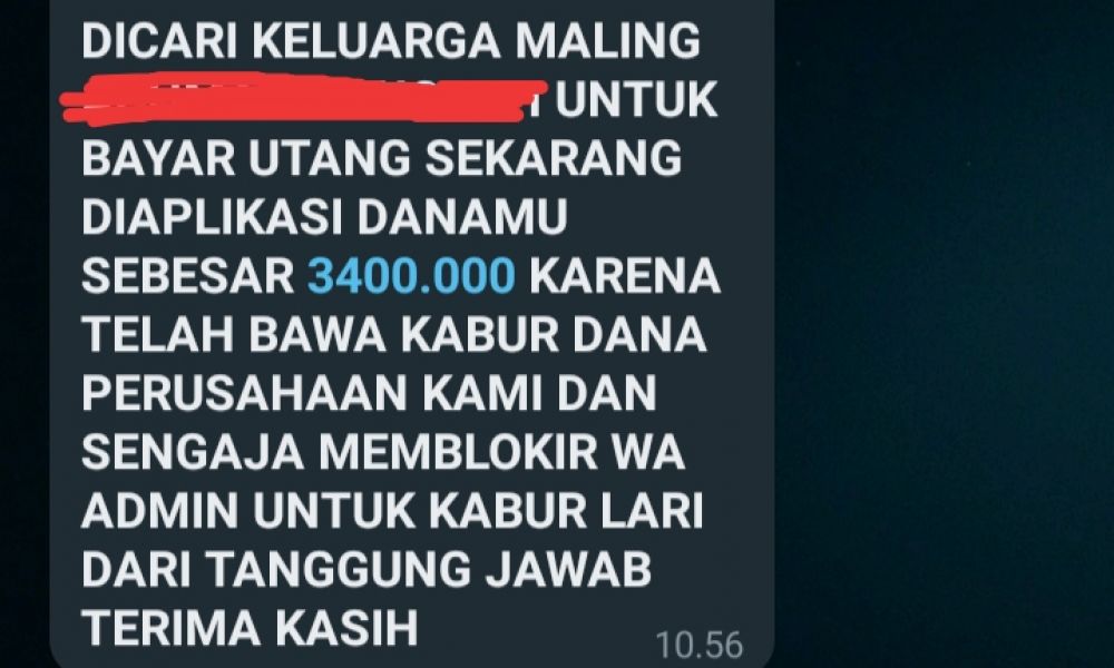 Gegara DC Pinjol, Indonesia Bisa Dikatakan Kehilangan Jati Diri Sebagai Bangsa Yang Beradab Dan Berbudaya