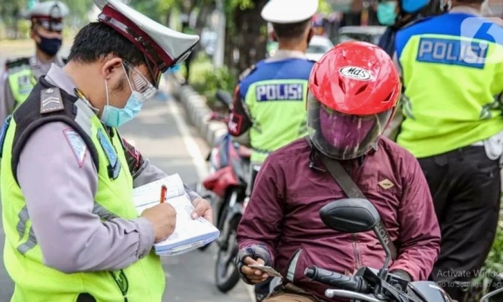 Telegram Polri : Tilang Manual Atau Razia Secara Resmi Dilarang