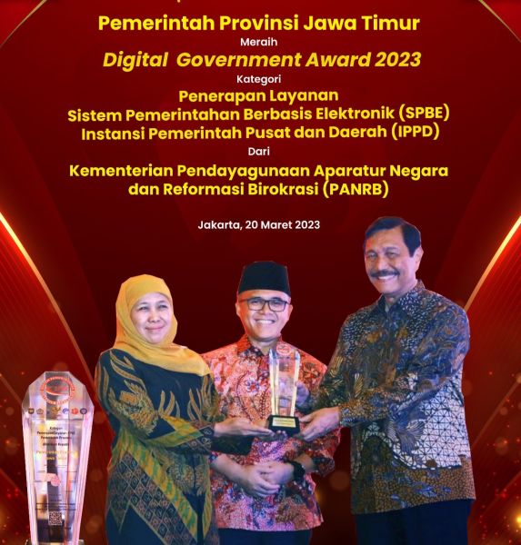 Hebatnya Gubernur Jatim! Beberapa Kepala OPD Nya Terindikasi Anti Kritik, Tapi Sering Dapat Penghargaan Bergengsi
