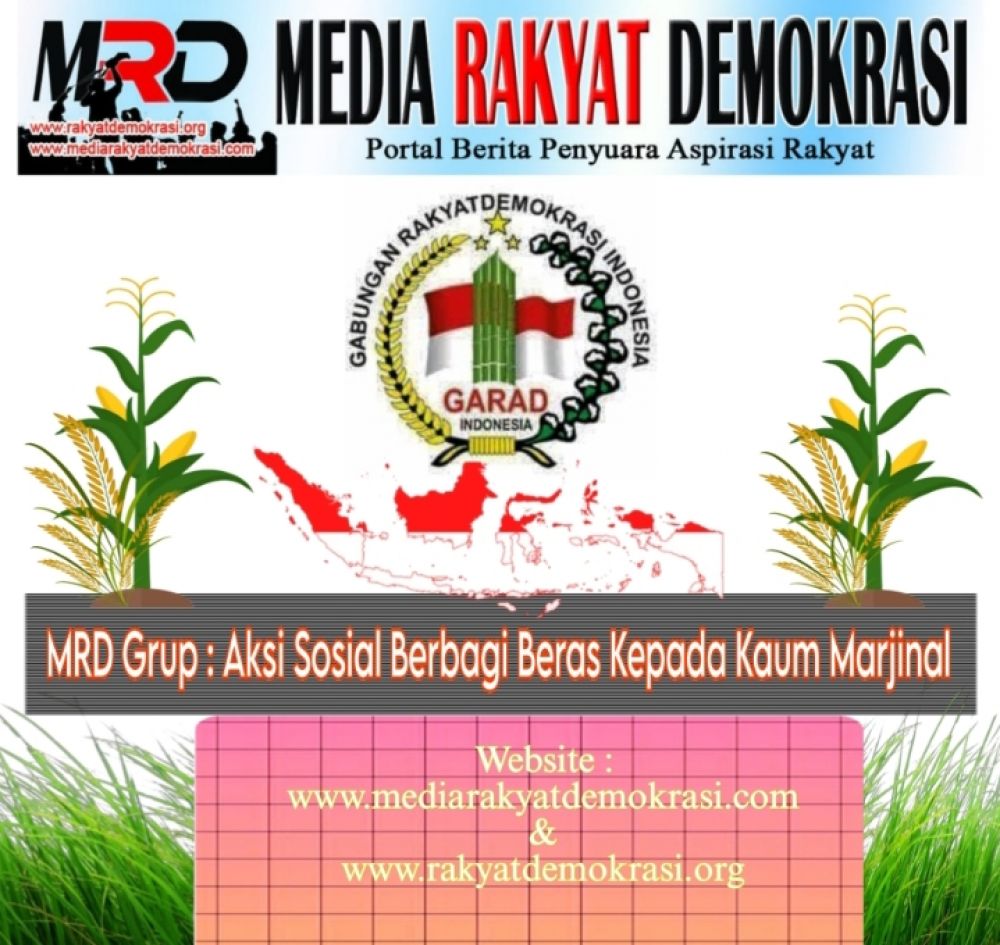 Rencana Aksi Sosial MRD Grup : Berbagi Beras Kepada Kaum Marjinal