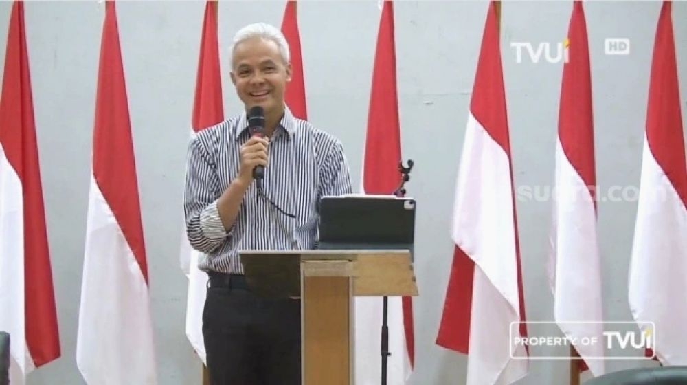 Jawaban Ganjar Pranowo Saat Ditanya Mahasiswa Soal Petugas Partai