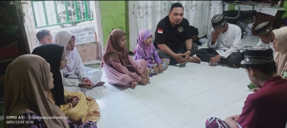 Giat Sosial Jum'at Berkah Jelang Akhir Tahun 2023, Santuni Anak Yatim Dan Berdoa Untuk Keselamatan Bangsa