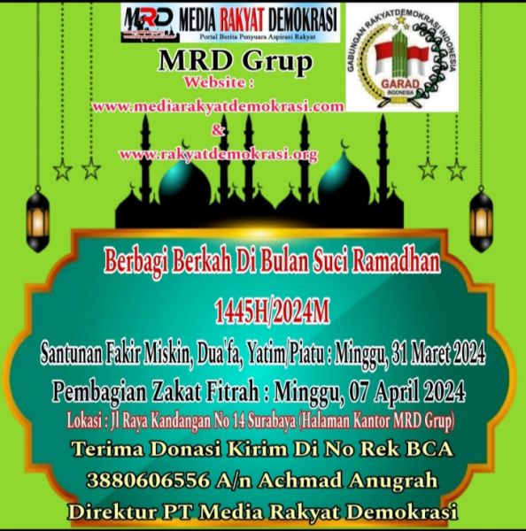Open Donasi! Berbagi Berkah Di Bulan Suci Ramadhan 1445H/2024M