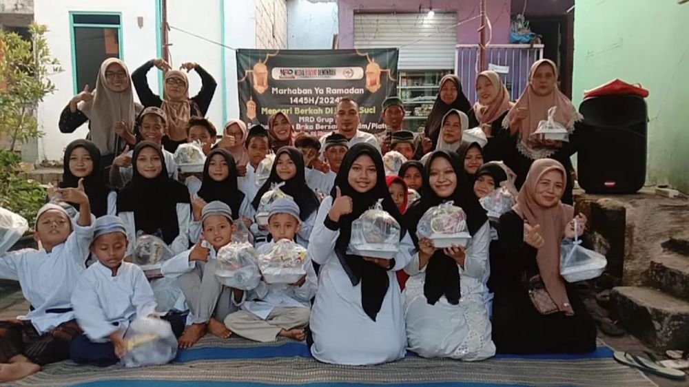 Mencari Berkah Dibulan Suci Ramadan, Santuni Dan Buka Bersama Anak Yatim/Piatu