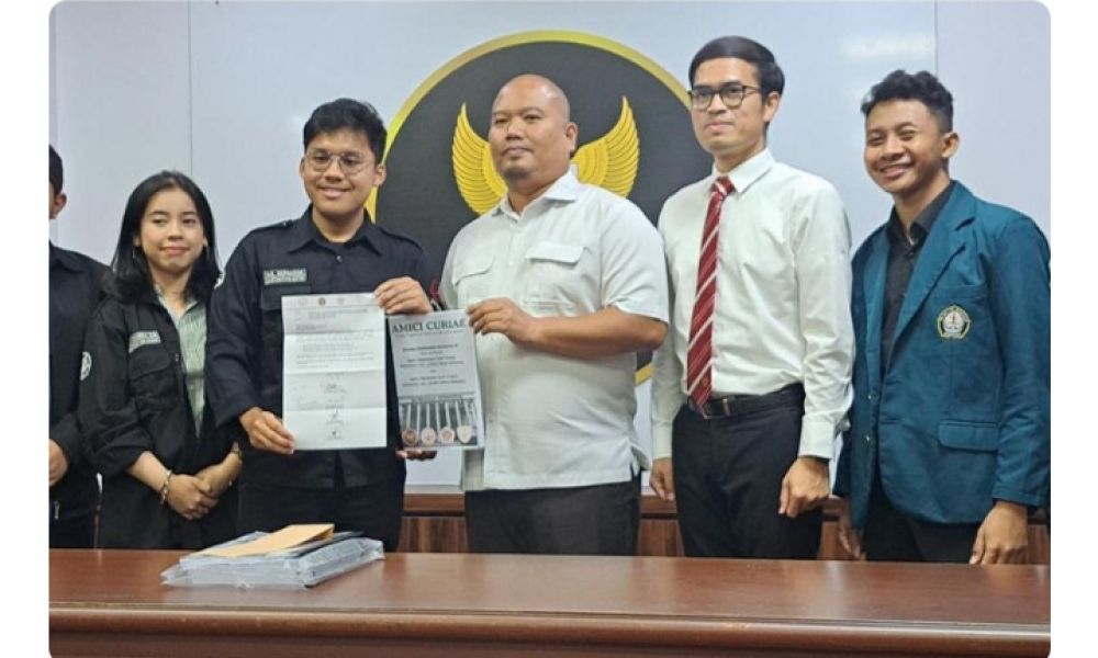 Mahasiswa Hukum 4 Kampus Serahkan Amici Curiae, Minta MK Batalkan Hasil Pemilu 2024