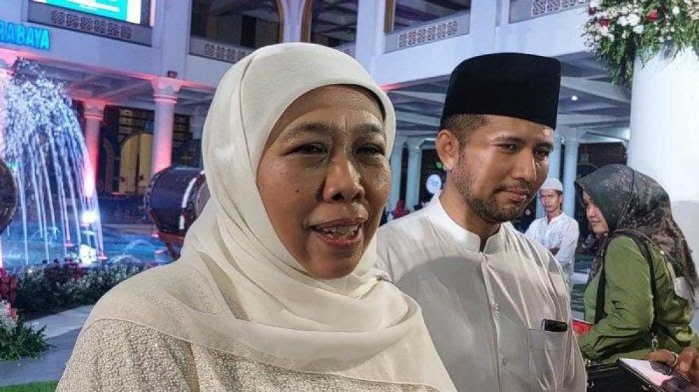 Idul Fitri 1444H : Gubernur Jawa Timur Khofifah Indarparawansah Gelar Open House Lebaran Dengan Forkopimda Dan Masyarakat Umum