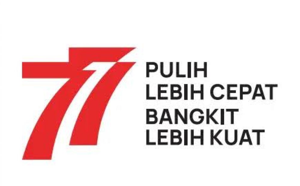 Logo Baru HUT Kemerdekaan RI Ke 77, Berikut Makna Visualisasi Dan Filosofinya