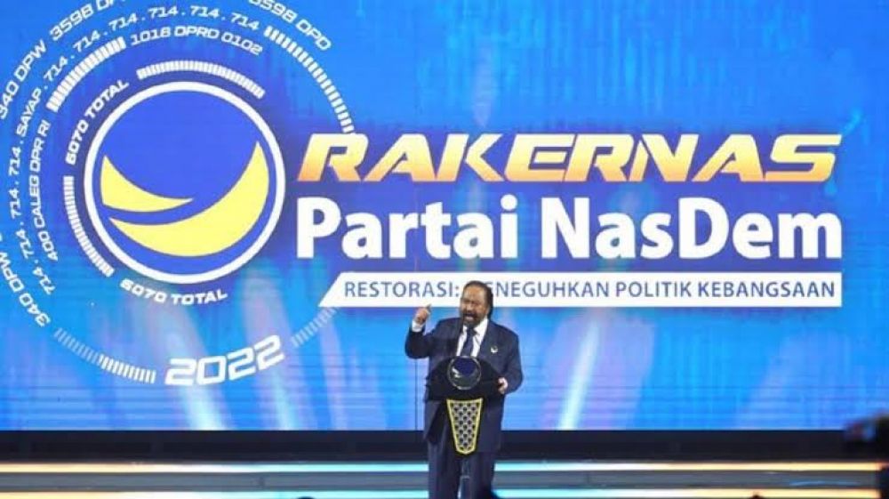Survei Polmatrix Indonesia : Setelah Dukung Anis, Elektabilitas NasDem Turun Drastis