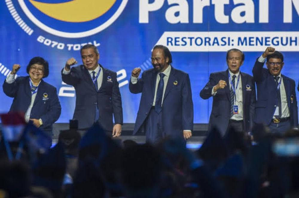 Survei : Partai NasDem Semakin Tergerus Setelah Deklarasikan Anies Baswedan Capres