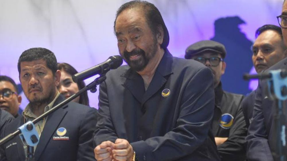 NasDem Berduka Usai Johnny G Plate Ditahan Dalam Kasus Korupsi, Surya Paloh : Terlalu Mahal Dia Diborgol