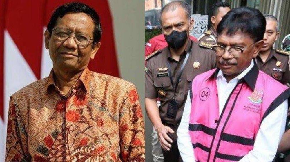 Tanggapan Mahfud MD Plt Menkominfo Terkait Isu Aliran Dana Korupsi BTS Ke Parpol