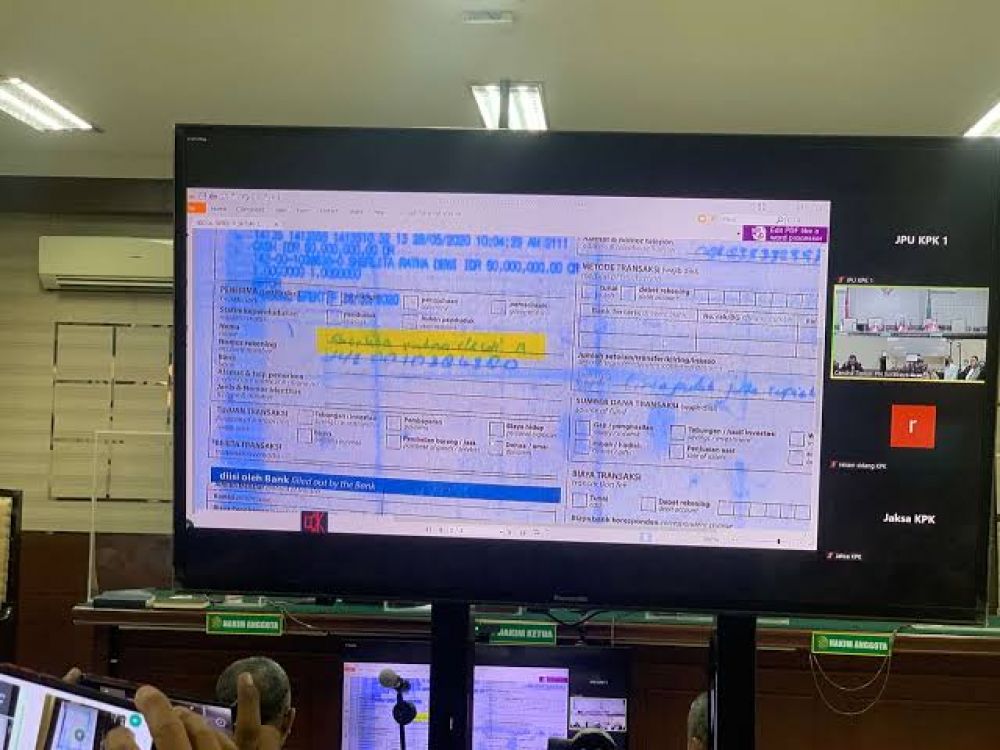 Lanjutan Sidang Kasus Fee Dana Hibah Jatim, Eks Sekertaris Dinas Cipta Karya Jatim Dapat Transferan Rp 50Juta, Entah Uang Apa